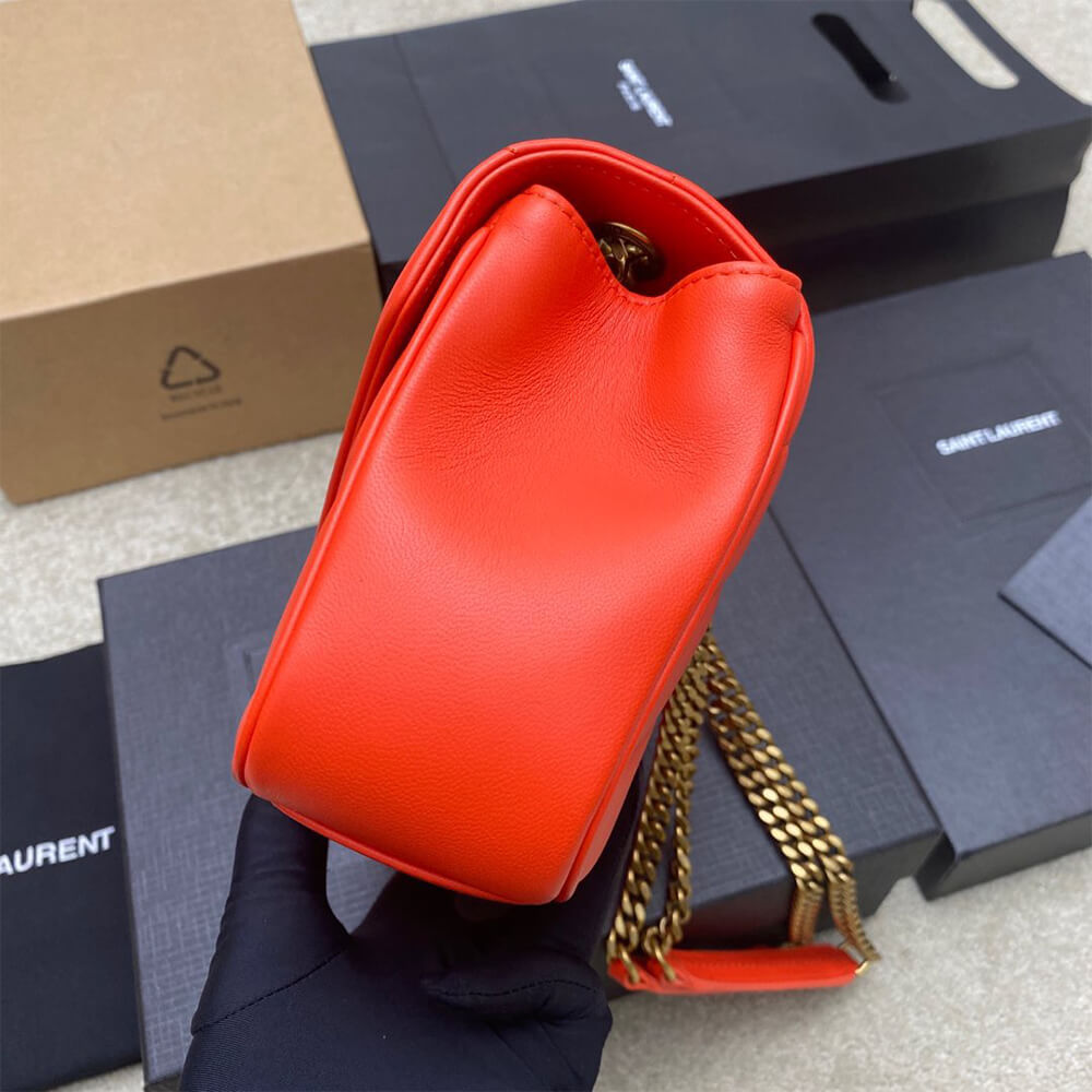 Y51 LOULOU small in MATELASSÉ lambskin