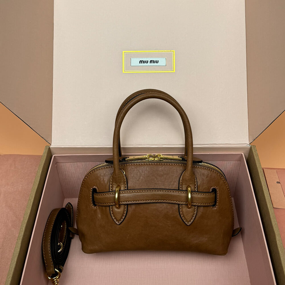 M1um1u Aventure mini nappa leather bag(HIGH-END GRADE)