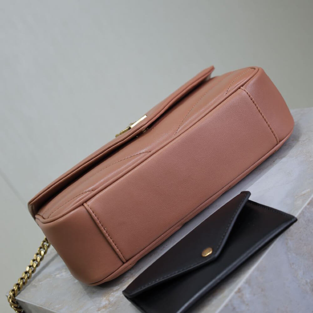 Y51 LOULOU small in MATELASSÉ lambskin