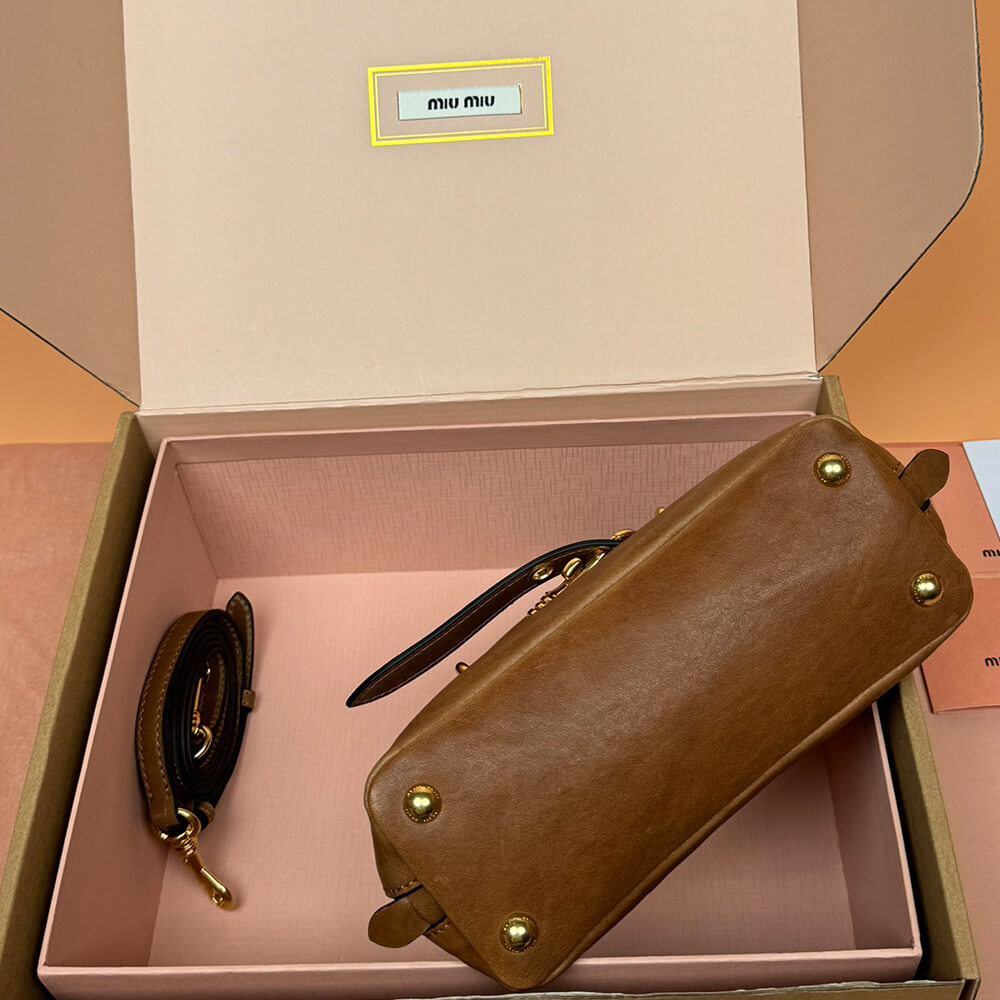 M1um1u Aventure mini nappa leather bag(HIGH-END GRADE)