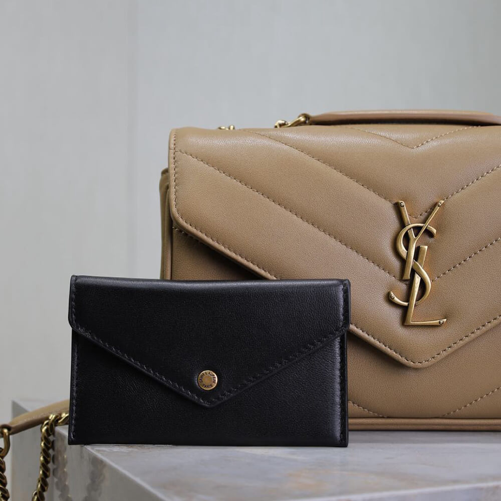Y51 LOULOU small in MATELASSÉ lambskin