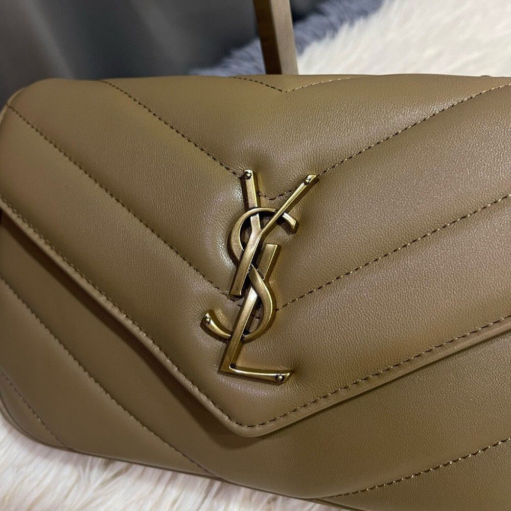 Y51 LOULOU small in MATELASSÉ lambskin