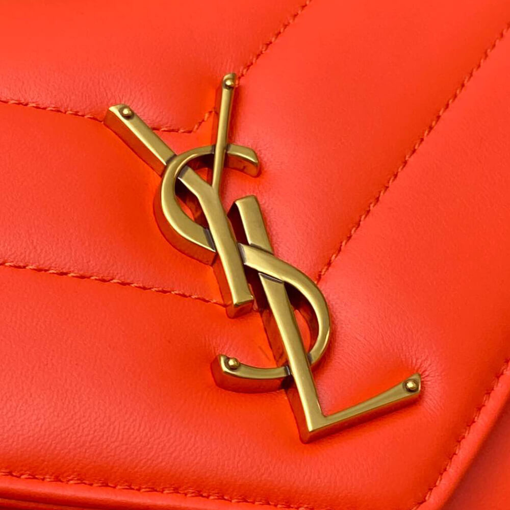 Y51 LOULOU small in MATELASSÉ lambskin