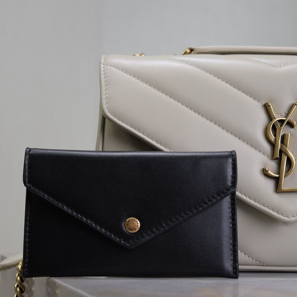 Y51 LOULOU small in MATELASSÉ lambskin