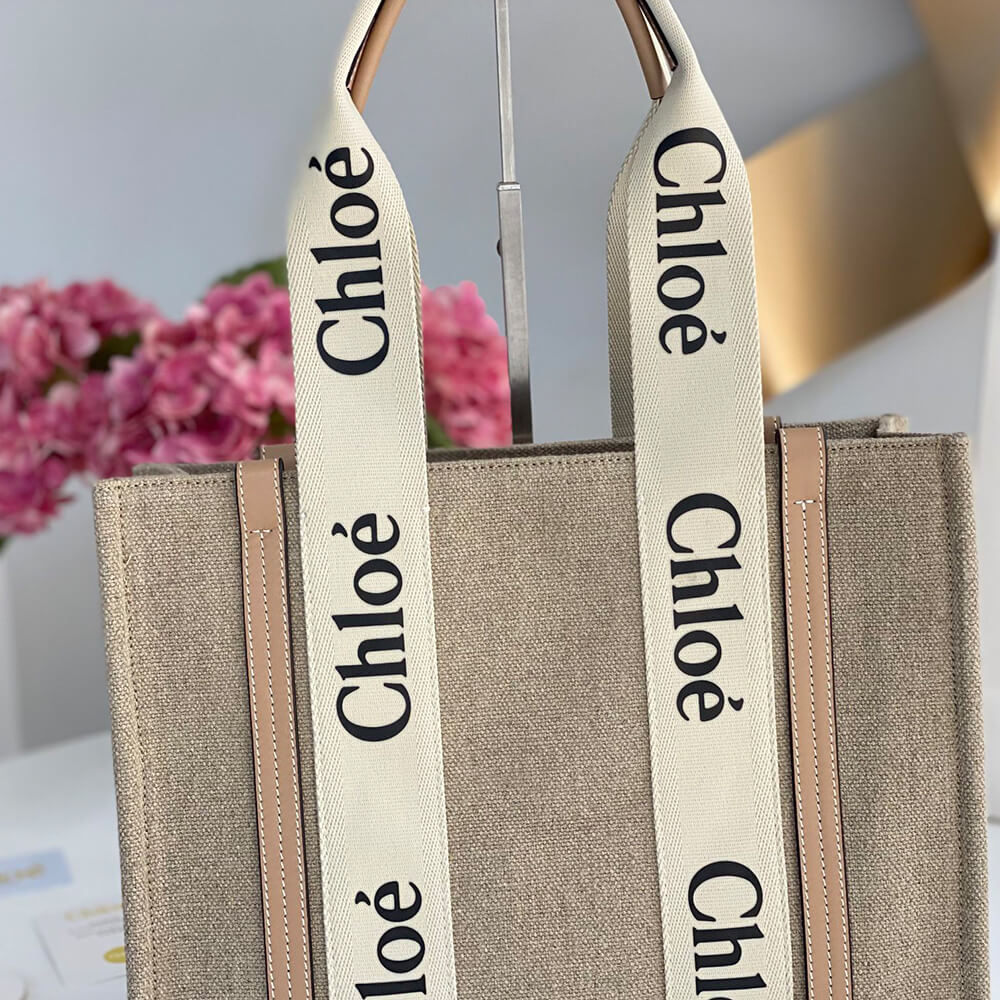 Ch10e woody tote bag in linen
