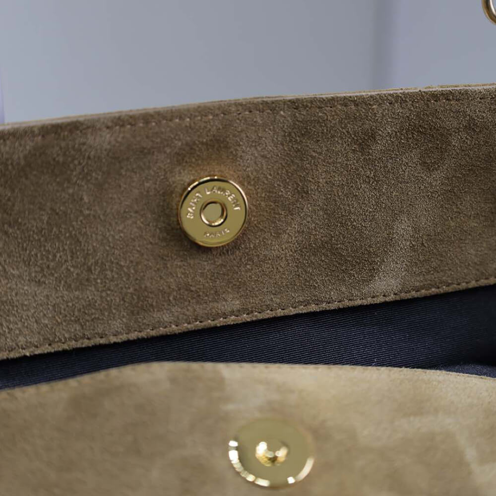 Y51 JAMIE shopping bag in suede
