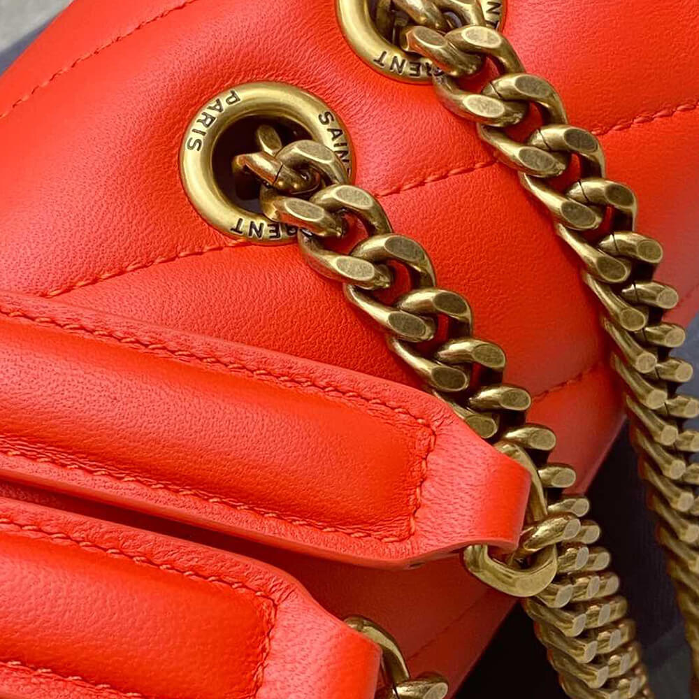 Y51 LOULOU small in MATELASSÉ lambskin