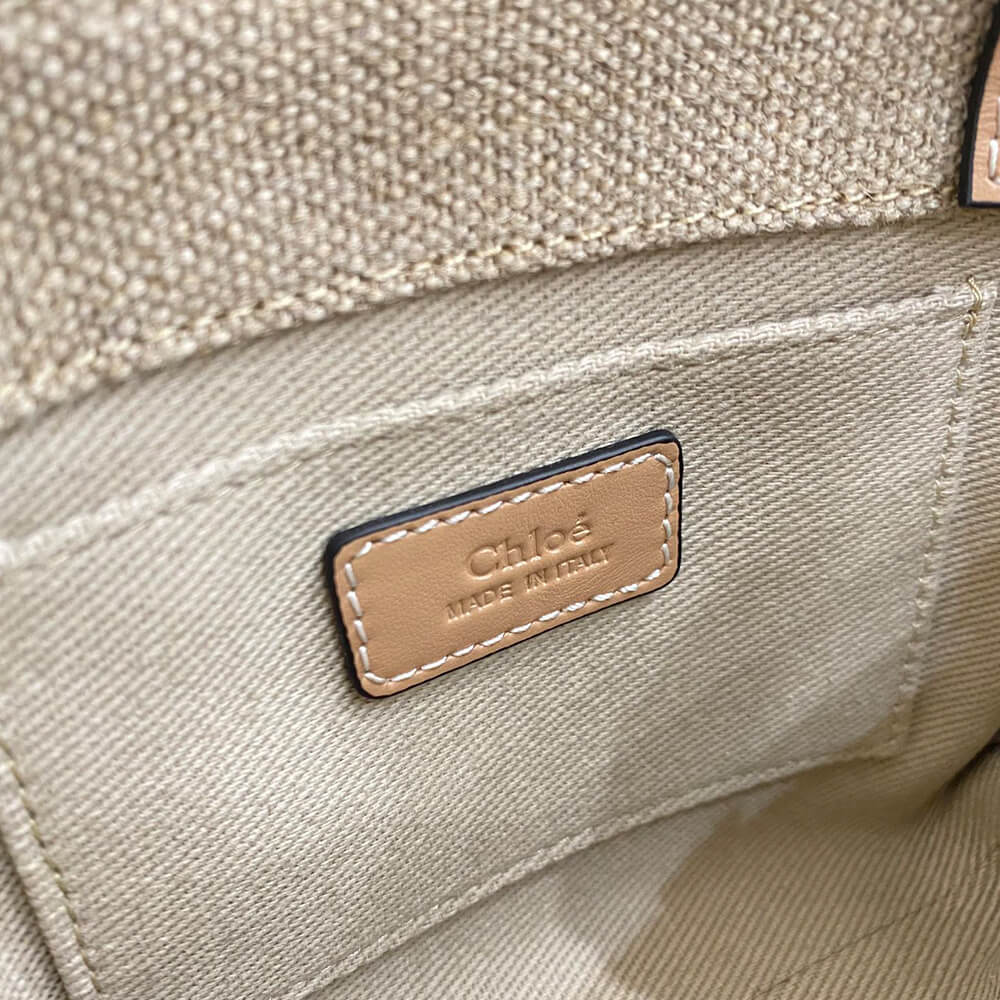 Ch10e mini woody tote bag in linen