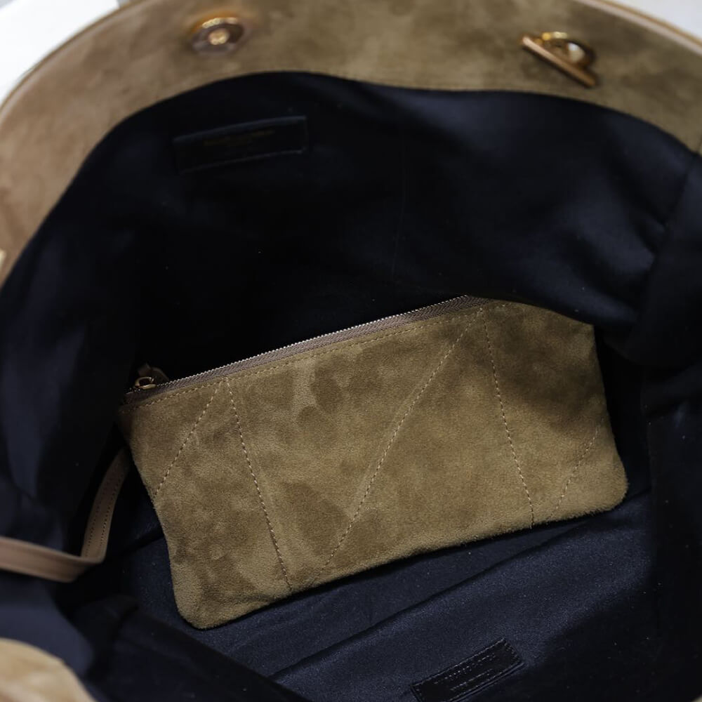 Y51 JAMIE shopping bag in suede