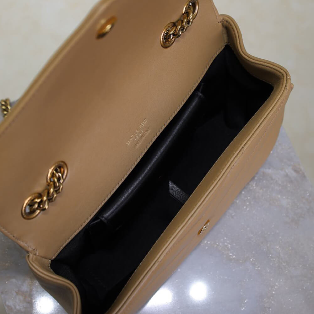 Y51 LOULOU small in MATELASSÉ lambskin