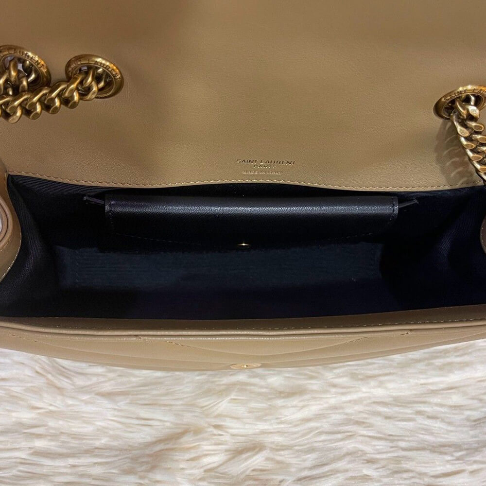 Y51 LOULOU small in MATELASSÉ lambskin
