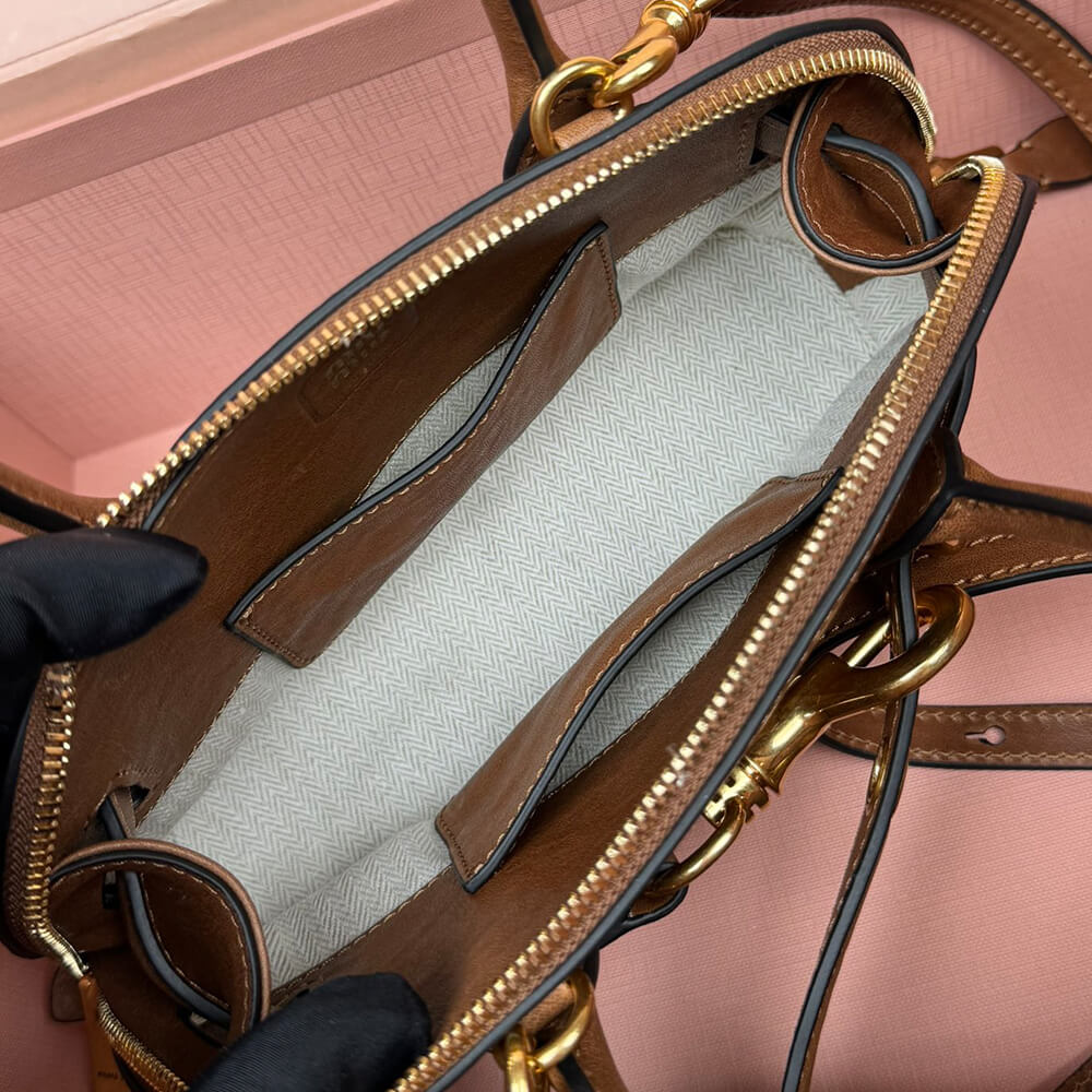 M1um1u Aventure mini nappa leather bag(HIGH-END GRADE)