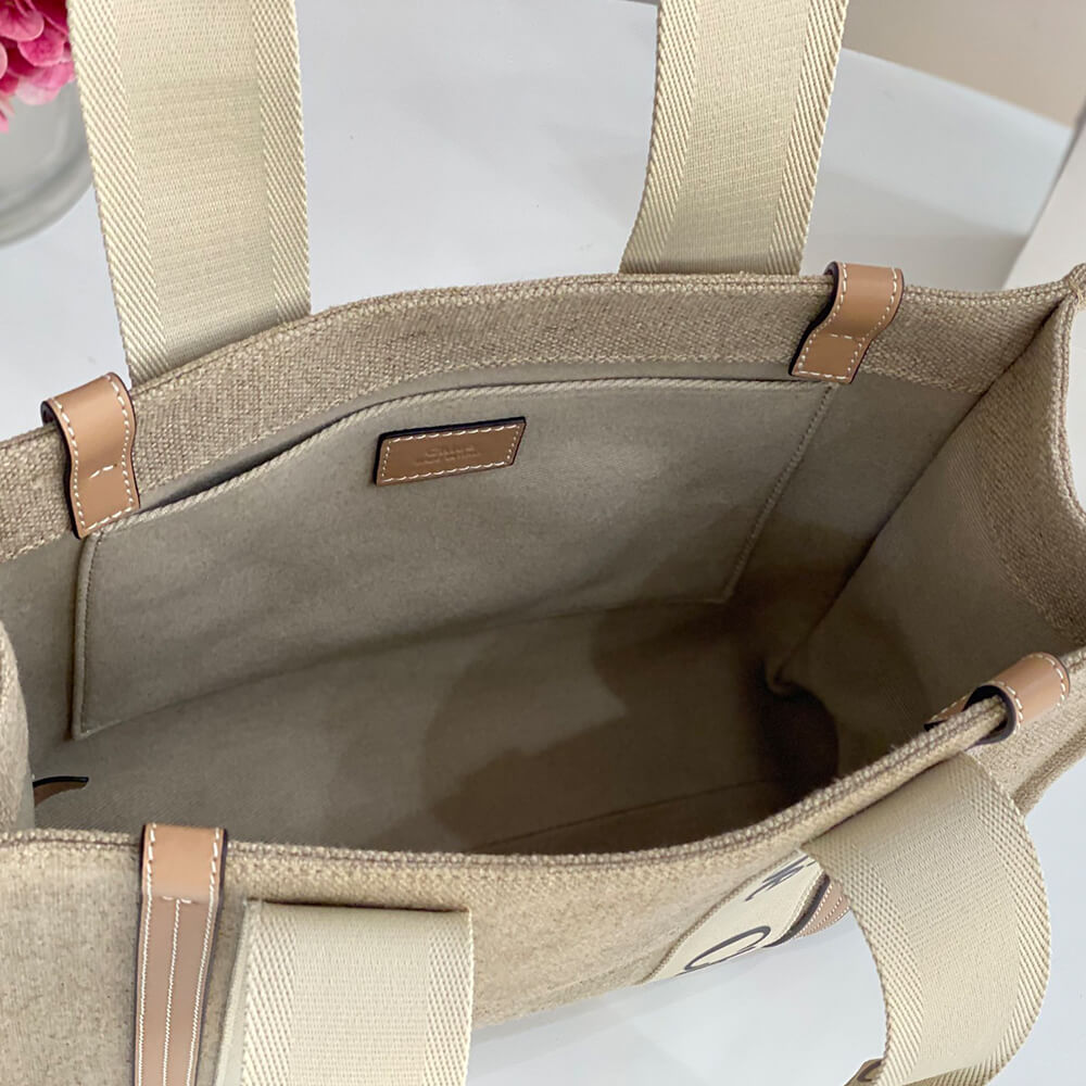 Ch10e woody tote bag in linen