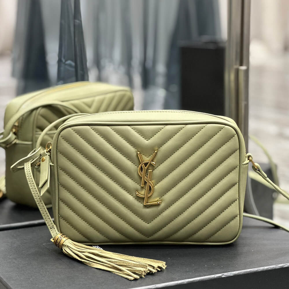 LOU CAMERA BAG IN QUILTED LEATHER